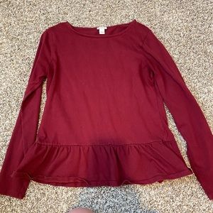 J. Crew Peplum Top